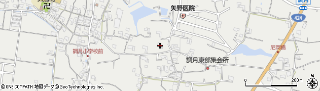 和歌山県紀の川市桃山町調月893周辺の地図