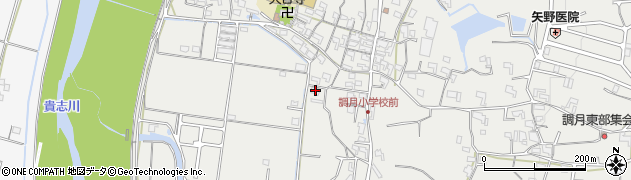 和歌山県紀の川市桃山町調月1232周辺の地図