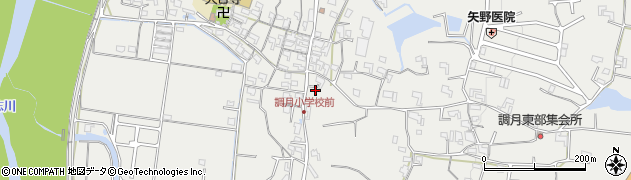 和歌山県紀の川市桃山町調月1293周辺の地図