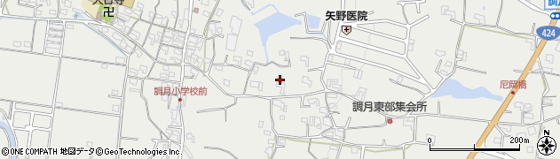 和歌山県紀の川市桃山町調月895周辺の地図