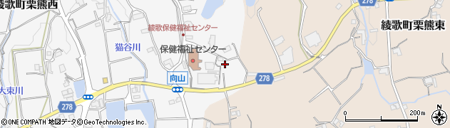 香川県丸亀市綾歌町栗熊西785周辺の地図