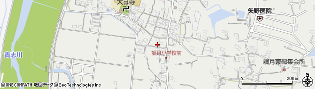 和歌山県紀の川市桃山町調月1277周辺の地図