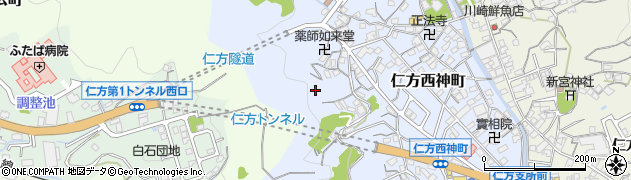 広島県呉市仁方西神町19周辺の地図
