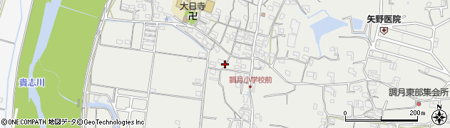 和歌山県紀の川市桃山町調月1226周辺の地図