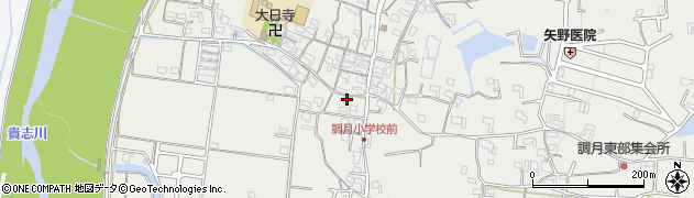 和歌山県紀の川市桃山町調月1272周辺の地図