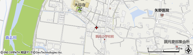 和歌山県紀の川市桃山町調月1270周辺の地図