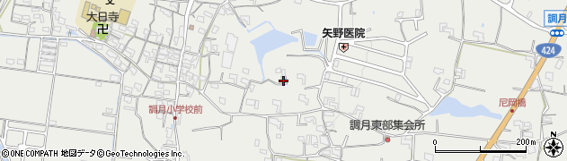 和歌山県紀の川市桃山町調月874周辺の地図