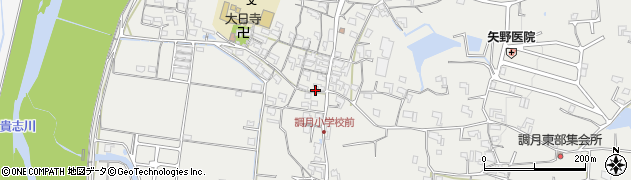 和歌山県紀の川市桃山町調月1065周辺の地図
