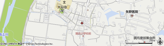 和歌山県紀の川市桃山町調月1064周辺の地図