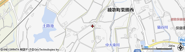 香川県丸亀市綾歌町栗熊西1951周辺の地図