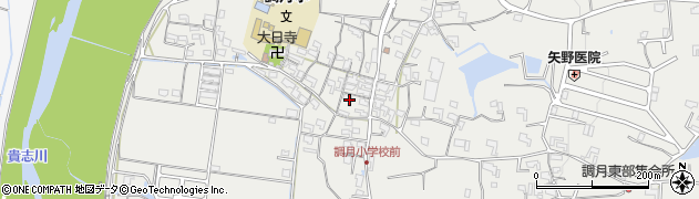 和歌山県紀の川市桃山町調月1067周辺の地図