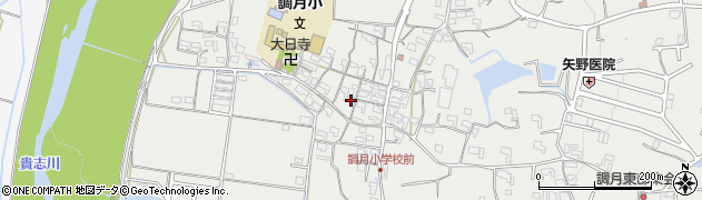 和歌山県紀の川市桃山町調月1085周辺の地図