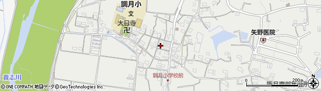 和歌山県紀の川市桃山町調月1068周辺の地図