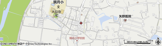 和歌山県紀の川市桃山町調月933周辺の地図