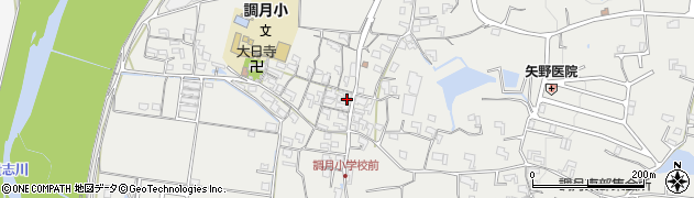 和歌山県紀の川市桃山町調月1062周辺の地図