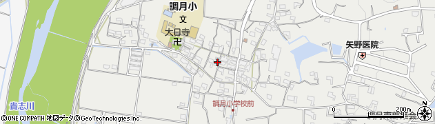 和歌山県紀の川市桃山町調月1084周辺の地図