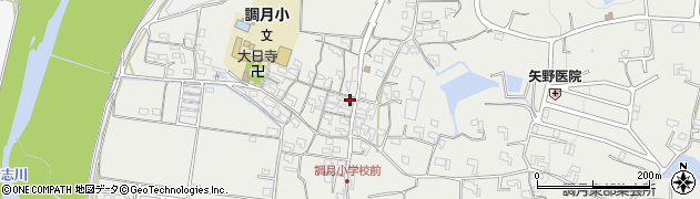 和歌山県紀の川市桃山町調月1061周辺の地図