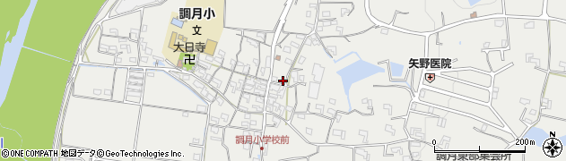和歌山県紀の川市桃山町調月1056周辺の地図