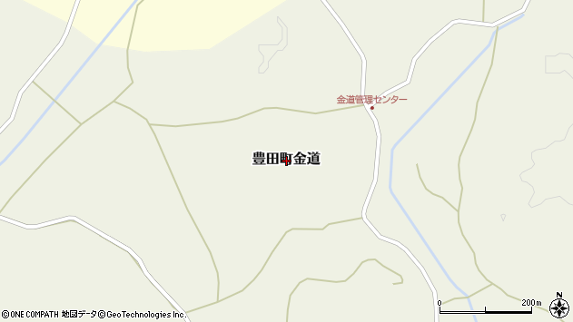 〒750-0413 山口県下関市豊田町金道の地図