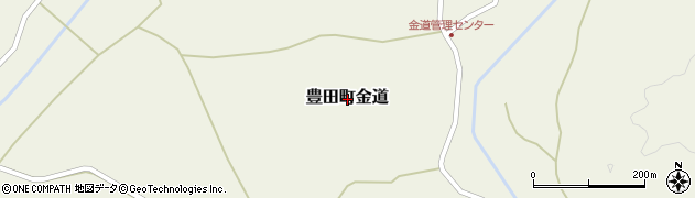 山口県下関市豊田町大字金道周辺の地図