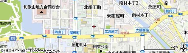 和歌山県和歌山市南細工町10周辺の地図