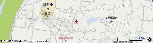 和歌山県紀の川市桃山町調月914周辺の地図