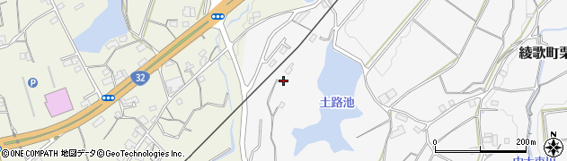 香川県丸亀市綾歌町栗熊西2034周辺の地図