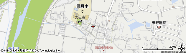 和歌山県紀の川市桃山町調月1088周辺の地図