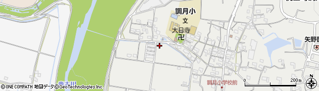 和歌山県紀の川市桃山町調月1124周辺の地図