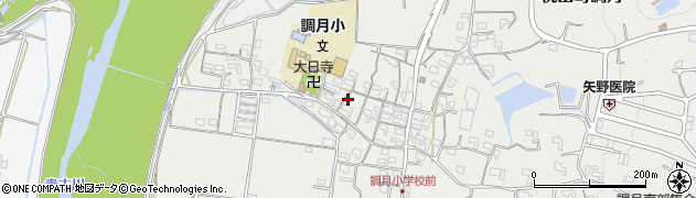 和歌山県紀の川市桃山町調月1094周辺の地図