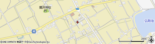香川県善通寺市吉原町1569-29周辺の地図