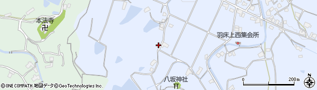 香川県綾歌郡綾川町羽床上1258周辺の地図