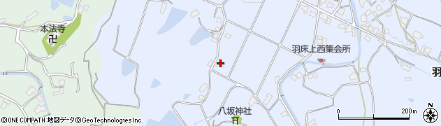 香川県綾歌郡綾川町羽床上1238周辺の地図