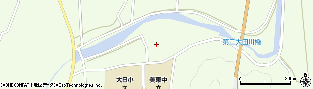 山口県美祢市美東町大田（正覚）周辺の地図