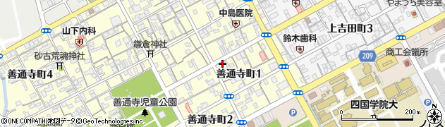 横川・手芸店周辺の地図