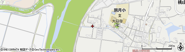 和歌山県紀の川市桃山町調月1016周辺の地図