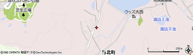 香川県善通寺市与北町1389周辺の地図