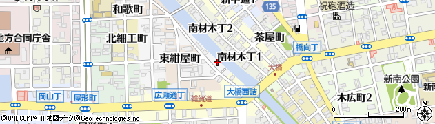 和歌山県和歌山市船場町21周辺の地図