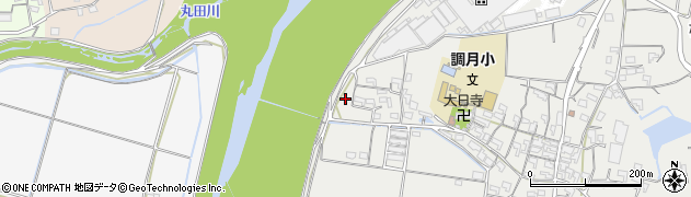 和歌山県紀の川市桃山町調月1164周辺の地図