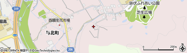 香川県善通寺市与北町1829周辺の地図