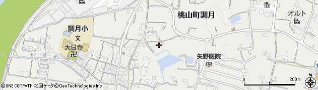 和歌山県紀の川市桃山町調月755周辺の地図