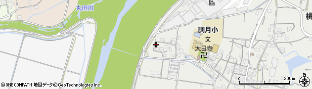 和歌山県紀の川市桃山町調月1132周辺の地図