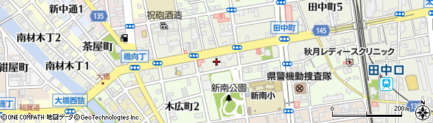 廣井整体院周辺の地図