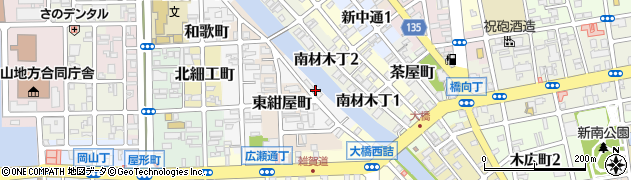 和歌山県和歌山市船場町11周辺の地図
