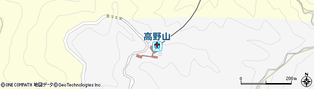和歌山県伊都郡高野町周辺の地図
