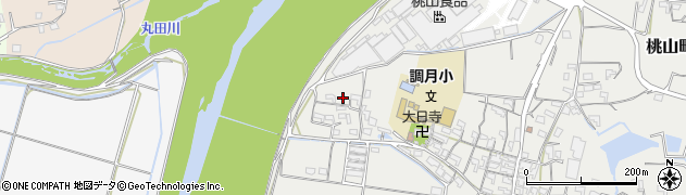 和歌山県紀の川市桃山町調月1134周辺の地図