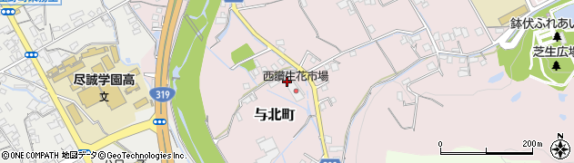 香川県善通寺市与北町2567周辺の地図