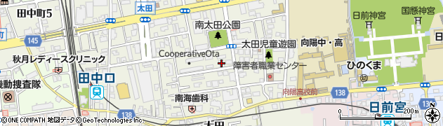 和歌山県柔道整復師会周辺の地図
