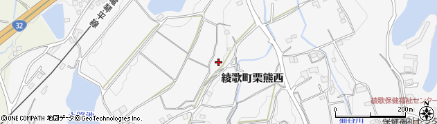 香川県丸亀市綾歌町栗熊西1927周辺の地図
