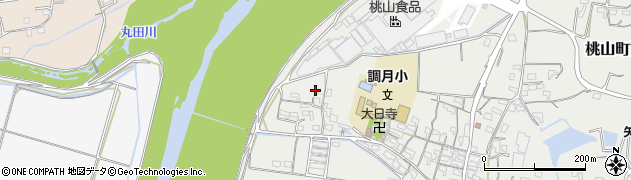 和歌山県紀の川市桃山町調月1120周辺の地図